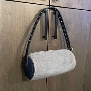 Nunoo Denim Baguette Bag